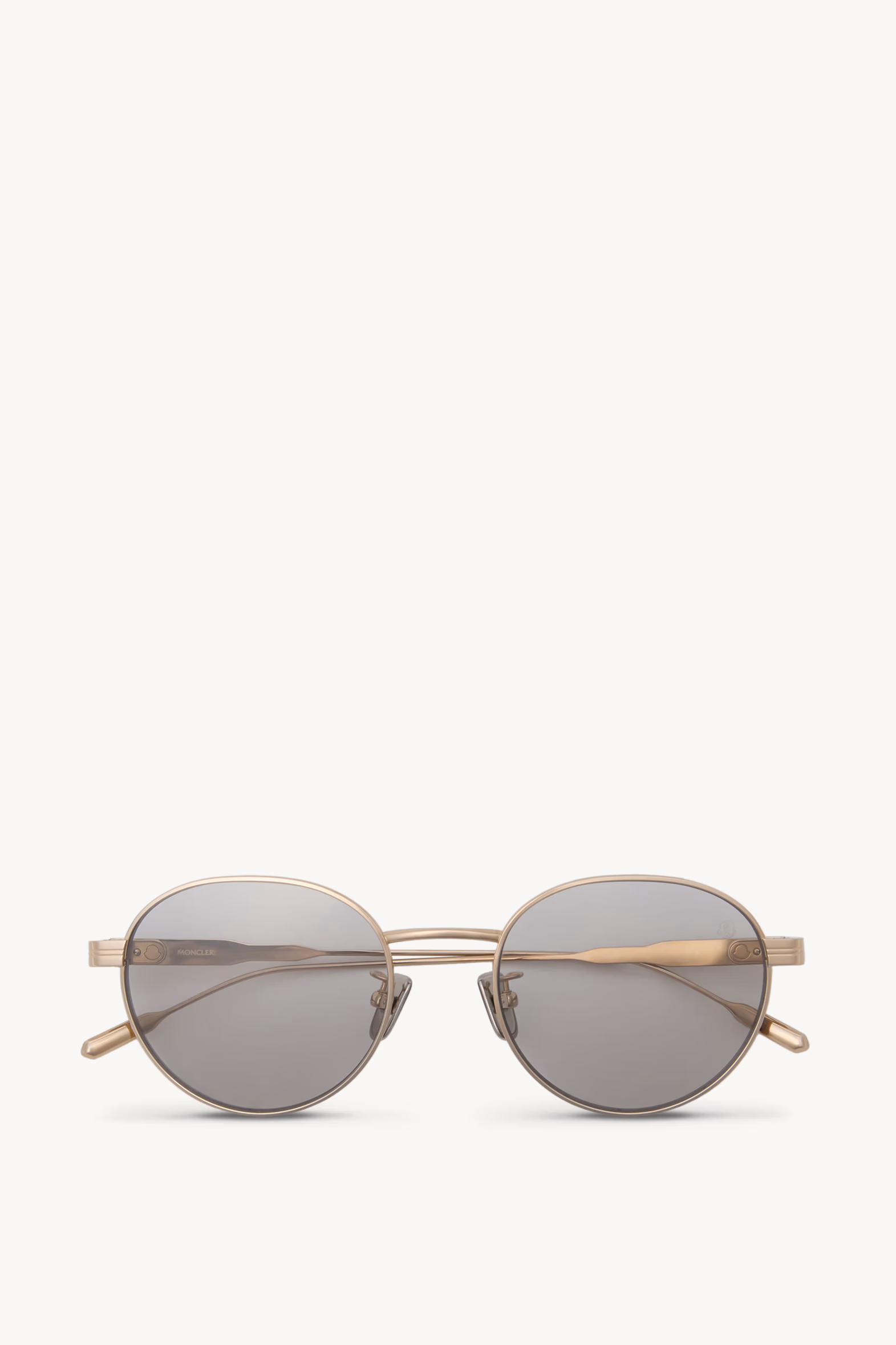 Lunettes de soleil rondes Subtila Or Clair Moncler 0